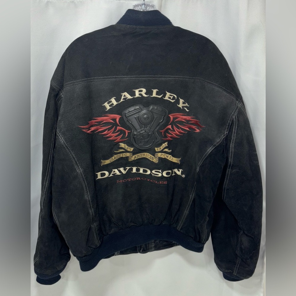 Harley Davidson Suede Leather Jacket